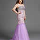 Trumpet/Mermaid Sweetheart Beading Sleeveless Long Net Plus Size Dresses DEP0003983