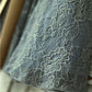 A-line/Princess Scoop Sleeveless Sash/Ribbon/Belt Tea-Length Lace Flower Girl Dresses DEP0007716