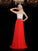 A-Line/Princess Scoop Beading Sleeveless Long Chiffon Dresses DEP0003012