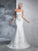 Trumpet/Mermaid Sweetheart Beading Sleeveless Long Satin Wedding Dresses DEP0006464