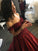 Ball Gown Sleeveless Off-the-Shoulder Applique Satin Floor-Length Dresses DEP0001423