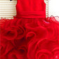 Ball Gown Scoop Sleeveless Layers Ankle-Length Organza Flower Girl Dresses DEP0007562