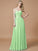 Empire Sweetheart Sleeveless Ruched Floor-Length Chiffon Bridesmaid Dresses DEP0005652