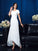 A-Line/Princess Scoop Short Sleeves High Low Chiffon Mother of the Bride Dresses DEP0007119