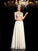 A-Line/Princess Sheer Neck Rhinestone Sleeveless Long Chiffon Dresses DEP0002931