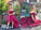 A-Line/Princess Organza Off-the-Shoulder Sleeveless Applique Asymmetrical Dresses DEP0004640