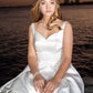 A-Line/Princess Satin Ruffles Sweetheart Sleeveless Short/Mini Homecoming Dresses DEP0004555