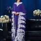 A-Line/Princess Scoop Applique Long Sleeves Long Chiffon Mother of the Bride Dresses DEP0007106