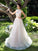 A-Line/Princess High Neck Beading Sleeveless Long Net Two Piece Dresses DEP0003150
