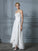 A-Line/Princess Sweetheart Sleeveless Beading Asymmetrical Tulle Wedding Dresses DEP0006546