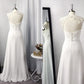 A-Line/Princess Floor-Length Applique Sleeveless Chiffon Sweetheart Dresses DEP0004747