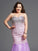 Trumpet/Mermaid Sweetheart Beading Sleeveless Long Net Plus Size Dresses DEP0003983