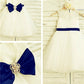 A-line/Princess Scoop Sleeveless Bowknot Tea-Length Tulle Flower Girl Dresses DEP0007833