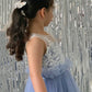 A-Line/Princess Tulle Lace Scoop Sleeveless Knee-Length Flower Girl Dresses DEP0007465