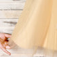 A-Line/Princess Tulle Sash/Ribbon/Belt Scoop Sleeveless Tea-Length Flower Girl Dresses DEP0007527