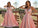 A-Line/Princess Satin Ruched V-neck Sleeveless Sweep/Brush Train Dresses DEP0001442