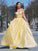 A-Line/Princess Sleeveless Off-the-Shoulder Satin Ruffles Floor-Length Dresses DEP0004529
