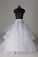 Silk Satin Wedding Petticoat Accessories White Floor Length FU03